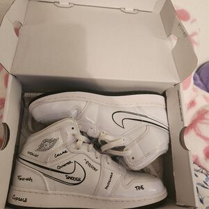 Nike Kids White Sneakers